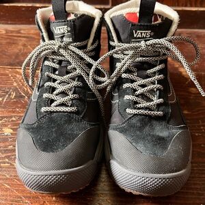 Vans Black Winter Rain Boots